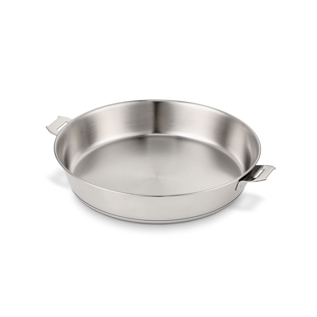 Poêle inox Evolution 28 cm - Visuel 1